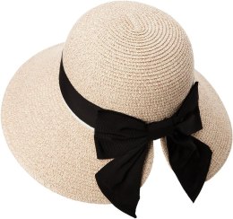 SUNY kapelusz damski słomkowy przeciwsłoneczny na lato