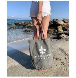 KOBE torba shopper materiałowa plażowa duża vintage NR 2